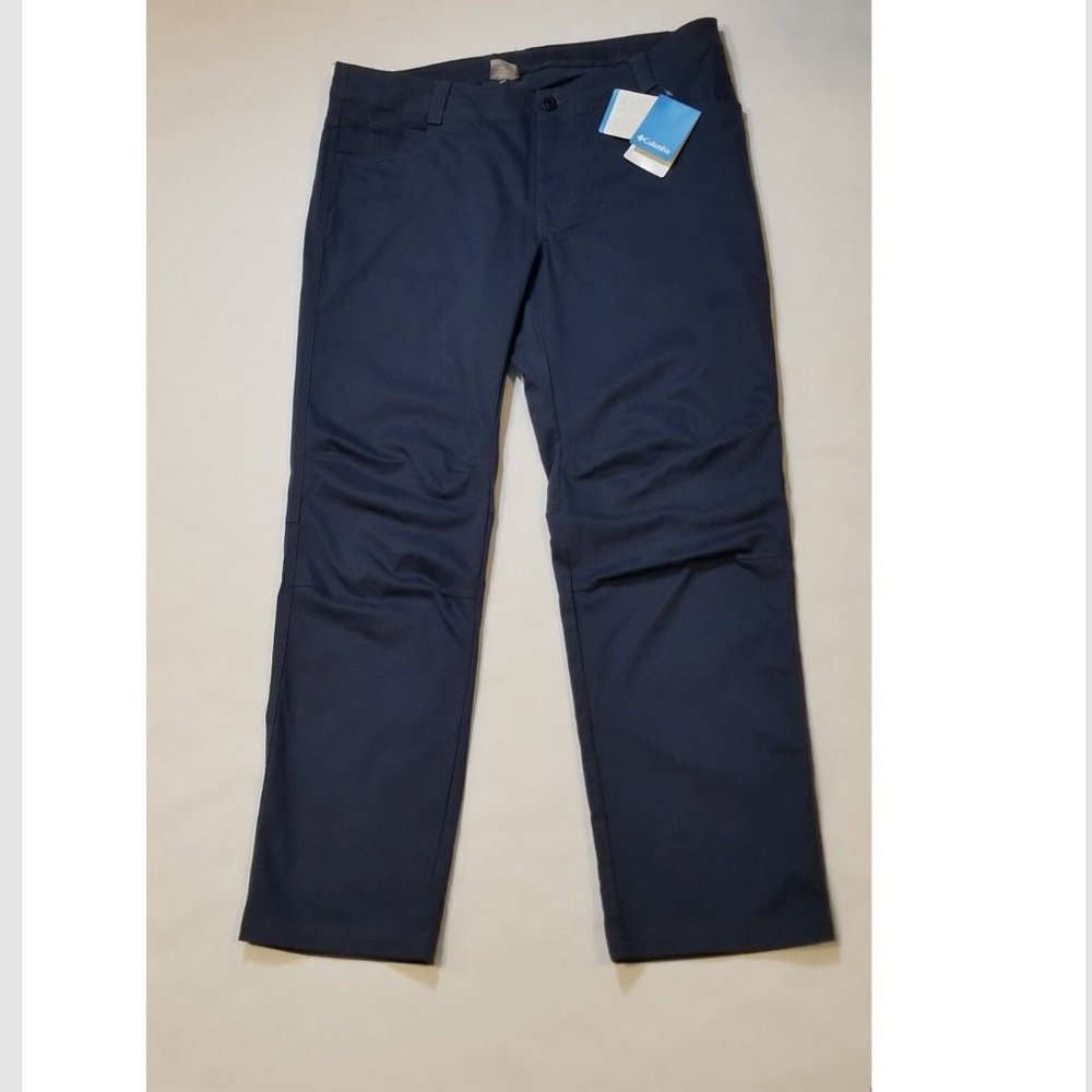 Columbia Men's 5 Pocket Pants New Blue MSRP $70